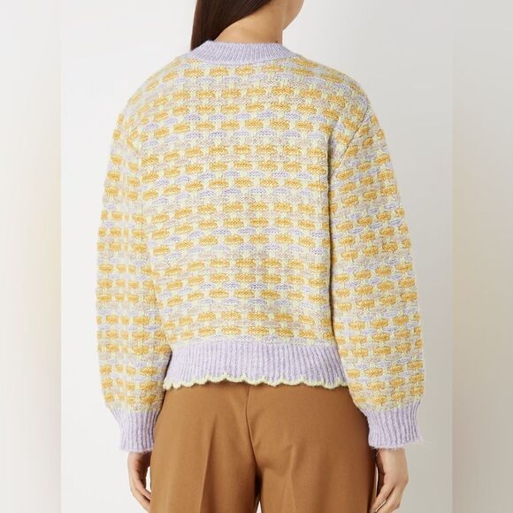 Mango Patch Pocket Cardigan New Pastel - Picture 3 of 5